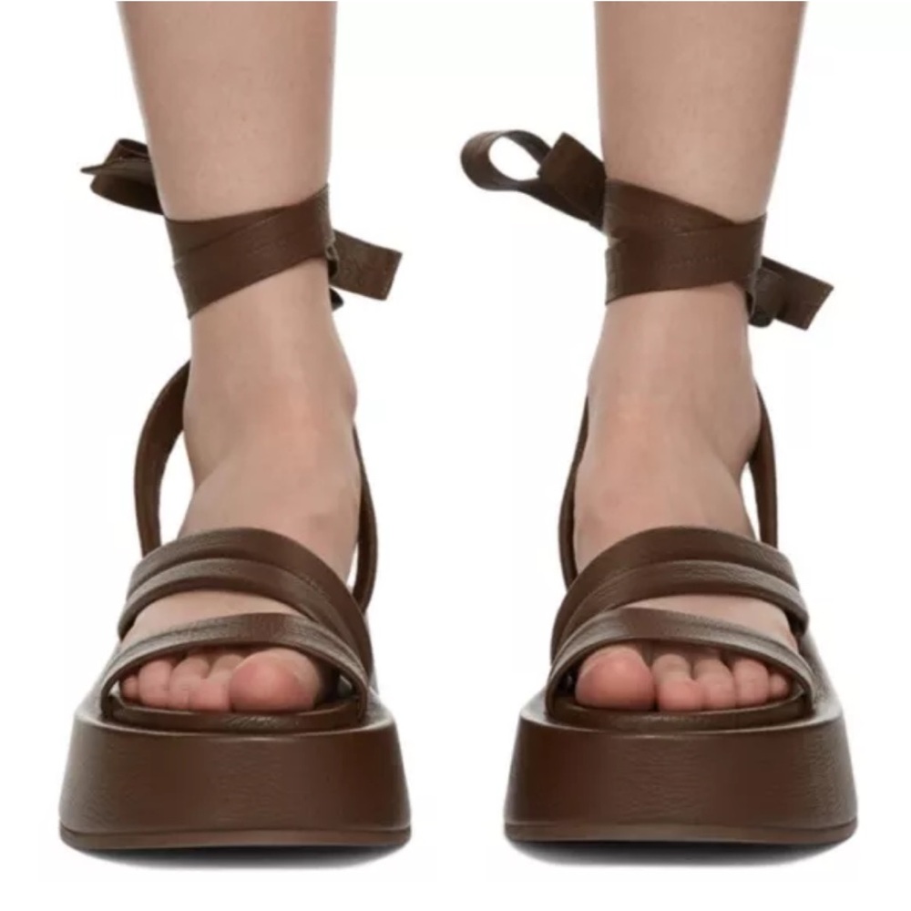 brand new MARSÈLL PLATTAFORMA STRAP SANDALS 41 Ssense MADE IN ITALY